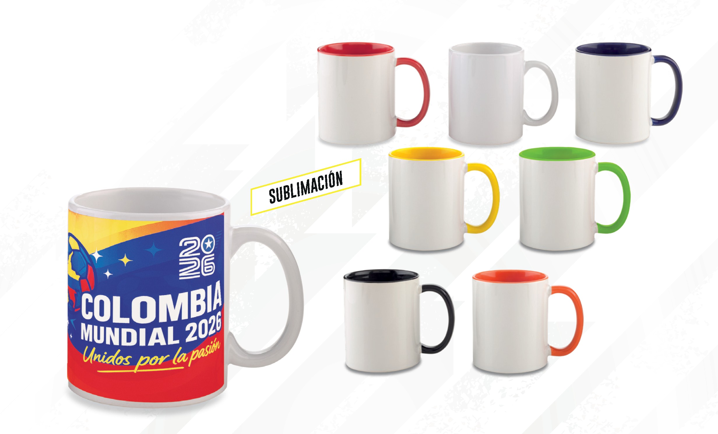 Mug Cerámica para Sublimación (11 onzas) MU-03