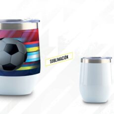 Mug Metalico para Sublimación Mask 350ml MU-310