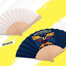 Abanico con cuerpo de Madera VA-1099-1