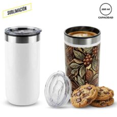 Mug Metálico para Sublimacion KUP 550 ml MU-456