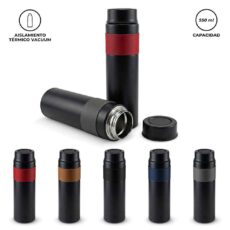 Botilito Metálico Concord Negro 550ml MU-458