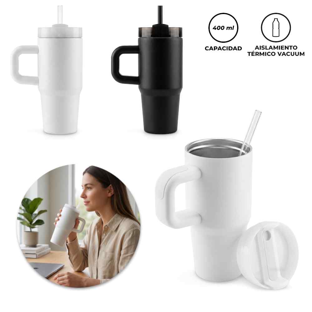 Mug Metálico Mini Chester 400 ml MU-459