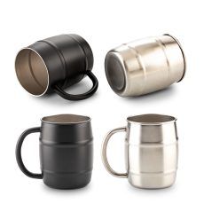 MUG METÁLICO BEER 600ML MU-463