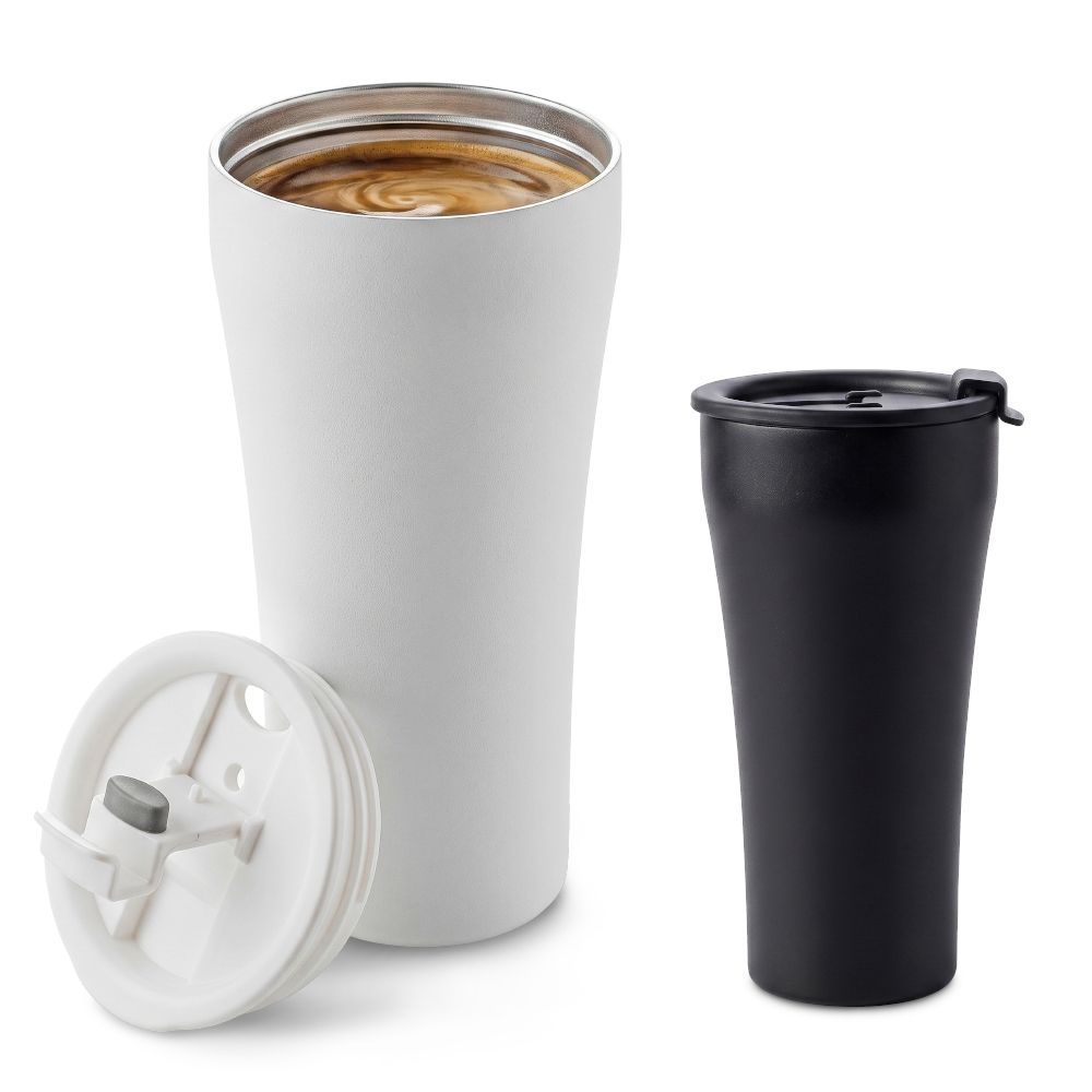 MUG METÁLICO DOMO 550ML MU-467