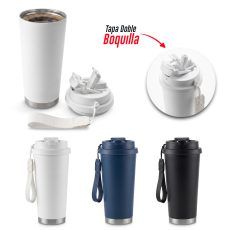MUG METÁLICO TORINO 500ML MU-470