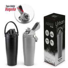 MUG METÁLICO ASAHI URBAN TRAVEL 900ML MU-502